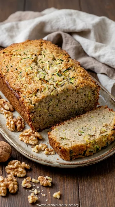 1-Bowl Easy Vegan Zucchini Bread Recipe - ready to serve