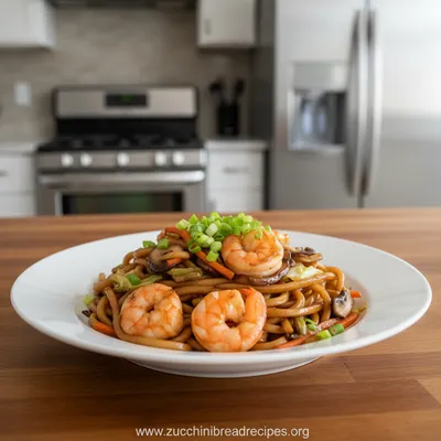 Yaki Udon with Shrimp – Quick Japanese Stir-Fry