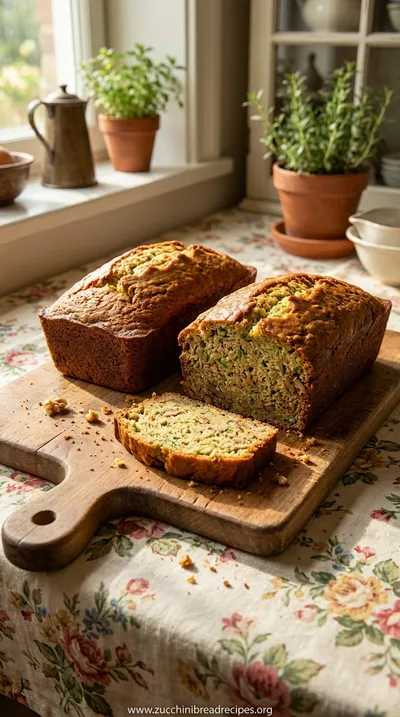 Grandma's Old-Fashioned Zucchini Bread Recipe