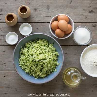 Moist Old Fashioned Zucchini Bread Recipe - cooking process