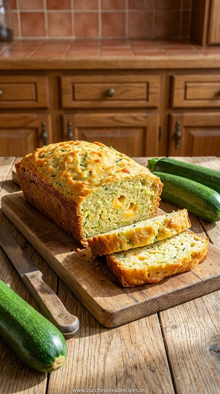 Garden Zucchini Cheddar Quick Bread Recipe