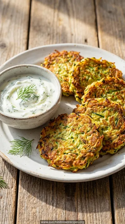 Easy 5-Ingredient Zucchini Fritters Recipe