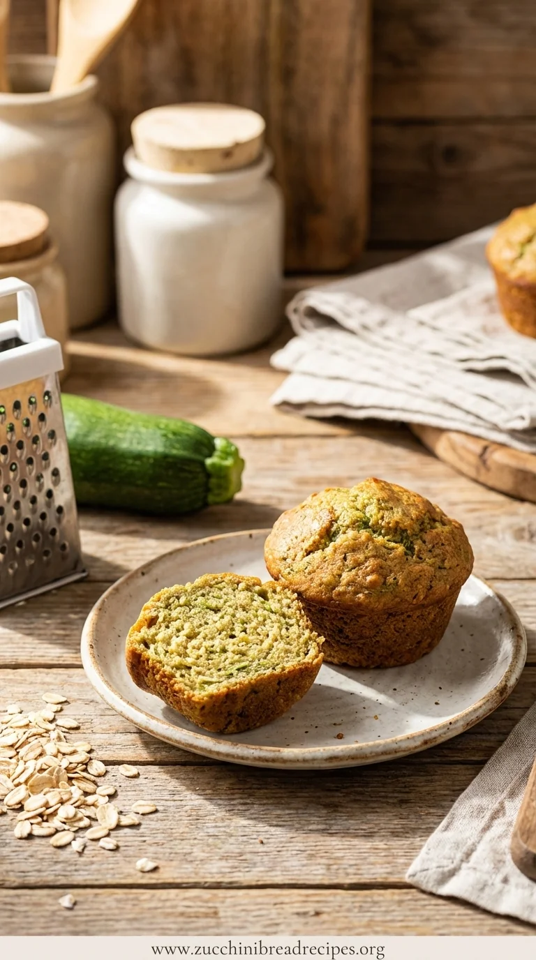 Homemade Zucchini Muffins: Easy Healthy Recipe
