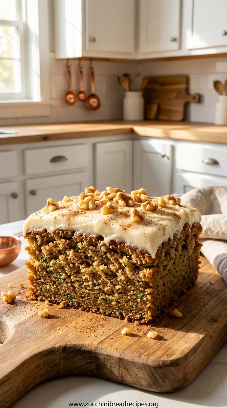 Zucchini Spice Cake: Best Recipe with Brown Sugar