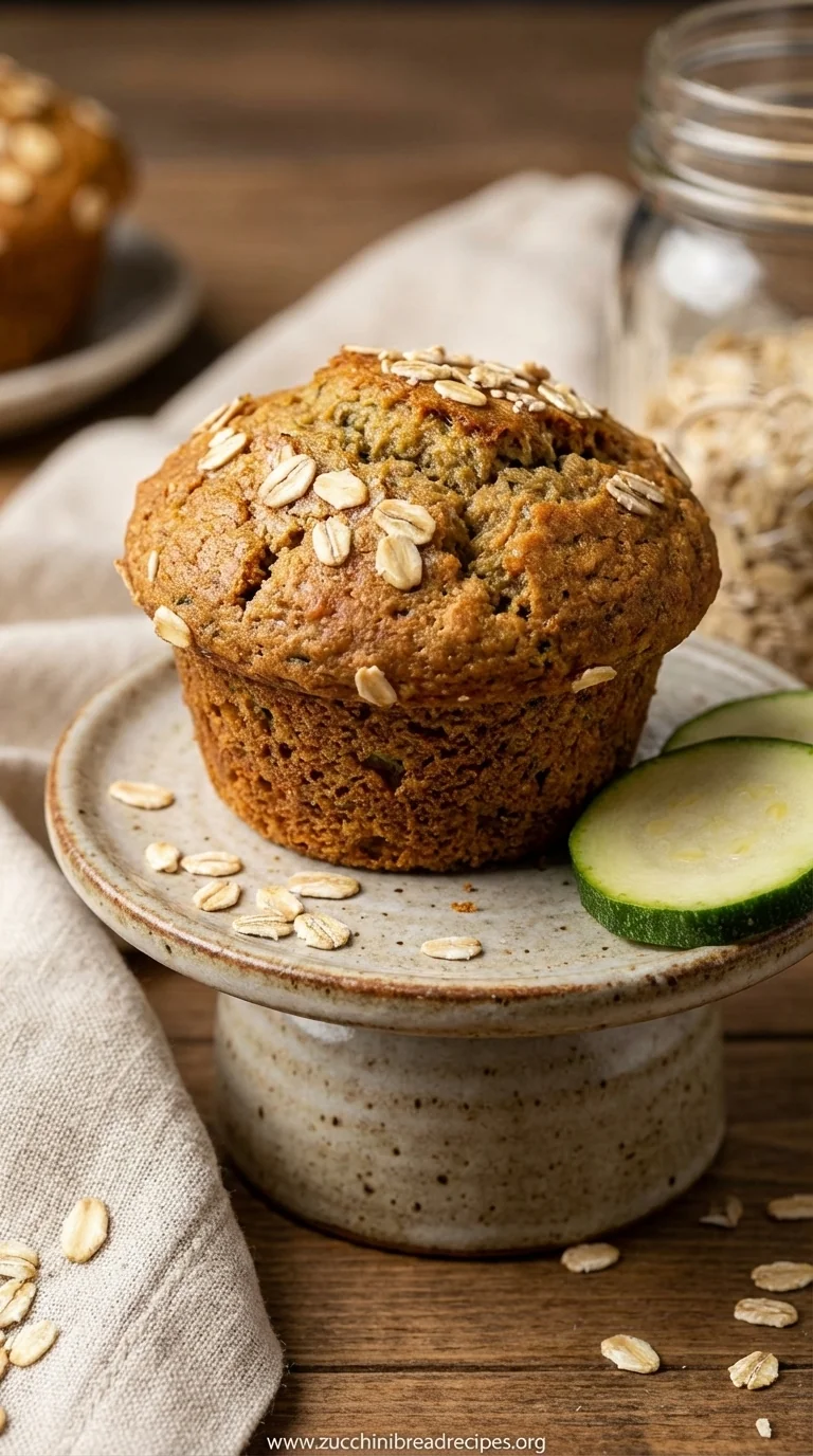 Homemade Zucchini Muffins: Easy Healthy Recipe - ready to serve